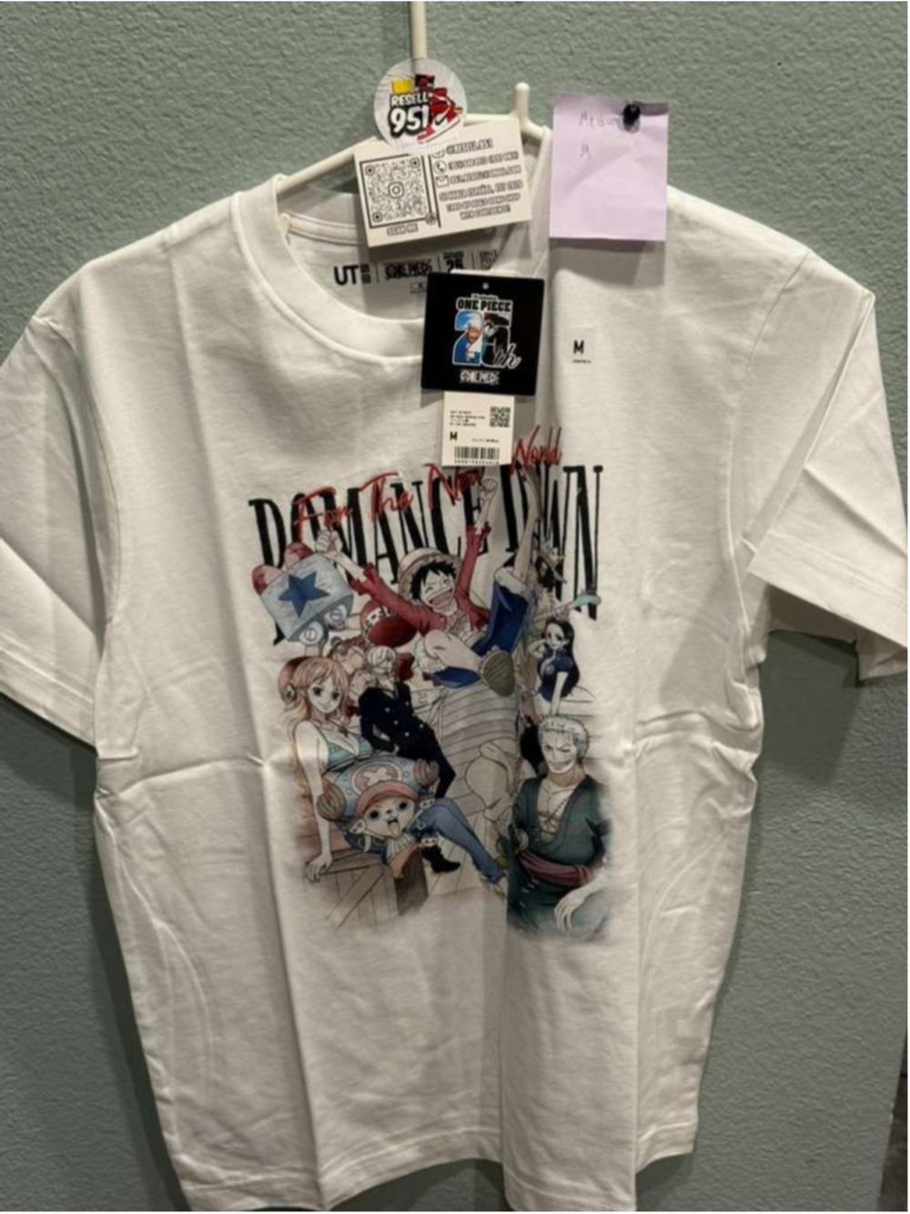 Uniqlo One Piece Romance Dawn Tee M SKU 341-473493